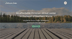 Desktop Screenshot of lakewoodlodge.org